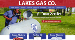 Desktop Screenshot of lakesgasco.com